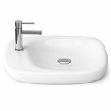 Bocchi Fenice 55 x 40 cm Parlak Beyaz Çanak Lavabo - 1164-001-0125