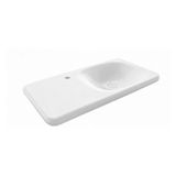 Bocchi Fenice Etajerli Lavabo 90 cm Parlak Beyaz - 1165-001-0126