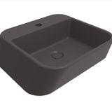 Bocchi Firenze 1074-020-0125 Batarya Banklı Çanak Mat Antrasit Lavabo