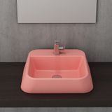 Bocchi Firenze Mat Sarı Asma Çanak Lavabo