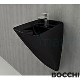 Bocchi Firenze Parlak Siyah Asma Monoblok Lavabo