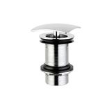 Bocchi Krom Kare Lavabo Süzgeçi Su Taşma Deliksiz Krom 6190-0003