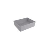 Bocchi Milano 50 cm Çanak Mat Gri Lavabo