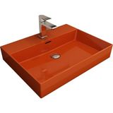 Bocchi Milano 60 cm Çanak Parlak Turuncu Lavabo