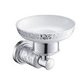 Bocchi Orient Sabunluk Seramik Cam- Krom 3002 0002 Şeffaf