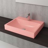 Bocchi Scala 60 cm Tezgah Üstü Mat Somon Lavabo