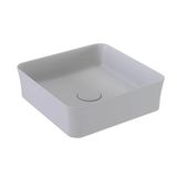 Bocchi Slim Line Kare 38X38 cm Mat Gri Lavabo