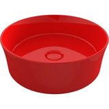 Bocchi Slim Line Yuvarlak 38 cm Parlak Kırmızı Lavabo