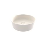 Bocchi Sottile Slim Line 60x38 cm Parlak Bisküvi Batarya Banklı Tezgah Üstü Dikdörtgen Lavabo