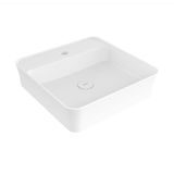 Bocchi Sottile Slim Line Kare Lavabo 45X45 Cm Parlak Beyaz 1598-001-0126