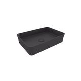 Bocchi Sottile Slim Tezgahüstü Lavabo 55X38 Antrasit 1476-020-0125