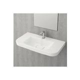 Bocchi Speciale 85 cm Parlak Beyaz Lavabo