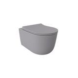 Bocchi - Speciale Jet Flush Taharet Borusuz Asma Klozet Mat Gri - 1171-006-0129