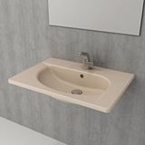 Bocchi Taormina Arch Etajerli Lavabo 65x45 Cm Vanilya Beyaz