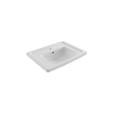 Bocchi Taormina Pro Etajerli Lavabo 66 cm Beyaz - Çok Renkli