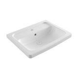 Bocchi Taormina Pro Tezgah Üstü Lavabo 57 cm Beyaz - Çok Renkli