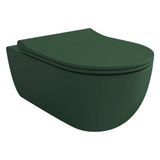 Bocchi - V-Tondo Rimless Asma Klozet Mat Yeşil - 1416-027-0128