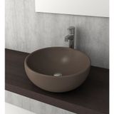 Bocchi Venezia 45 cm Çanak Mat Kahve Lavabo