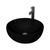 Bocchi Venezia 45 cm Çanak Parlak Siyah Lavabo