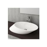 Bocchi Vessel Yatay Çanak 72 cm Mat Yasemin Lavabo