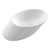 Bocchi Vessel Yatay Çanak Lavabo 72 cm Parlak Beyaz - Çok Renkli