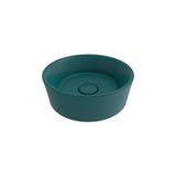 Bocchi Vessel Yuvarlak 38 cm Mat Petrol Mavisi Lavabo