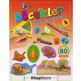 Böcekler - Çıkartma ve Aktivite Kitabı - Kollektif
