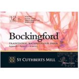 Bockingford Hot Press White 13x18 cm 300 gr 12 Yaprak Sulu Boya Blok