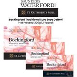 Bockingford Traditional Hot Pressed 300 GR 12 Yaprak Sulu Boya Defteri