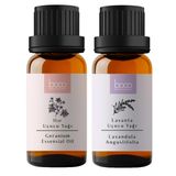 Boco Born In Cosmetics 2'li Avantajlı Set Itır & Lavanta Saf Aromaterapi Uçucu Yağı 20 Ml; Nemlendirici, Buhurdanlık, Masaj, Uyku, Banyo, Spa, Cilt ve Saç Bakımı İçin