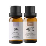 Boco Born In Cosmetics 2'li Avantajlı Set Lavanta & Tarçın Saf Aromaterapi Uçucu Yağı 15 Ml; Nemlendirici, Buhurdanlık, Masaj, Uyku, Banyo, Spa, Cilt ve Saç Bakımı İçin