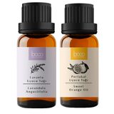 Boco Born In Cosmetics 2'li Avantajlı Set Portakal & Lavanta Saf Aromaterapi Uçucu Yağı 20 Ml; Nemlendirici, Buhurdanlık, Masaj, Uyku, Banyo, Spa, Cilt ve Saç Bakımı İçin