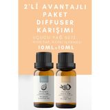 Boco Portakal & Bergamot Saf Aromaterapi Uçucu Yağı Lı 2 Li Set (10ml + 10ml)