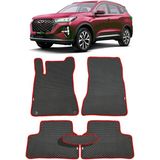 Bod Chery Tiggo 7 Pro/max 3D Havuzlu Paspas Siyah 2023-2025 Fitil Rengi Kırmızı