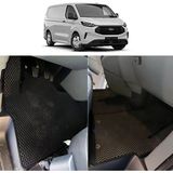 Bod Ford Transit Custom 3D Havuzlu Paspas 2023 Sonrası - Siyah