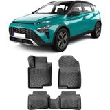 Bod Hyundai Bayon 3D Havuzlu Paspas 2021-SONRASI - Siyah