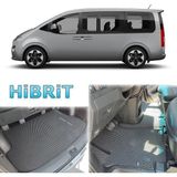 Bod Hyundai Staria Hibrit 3D Havuzlu Paspas ve Bagaj Havuzu Seti 2025-SONRASI Hybrid - Siyah
