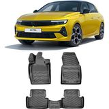 Bod Opel Astra L 3D Havuzlu Paspas 2022-SONRASI - Siyah