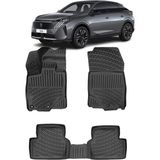 Bod Peugeot 3008 3D Havuzlu Paspas 2024-SONRASI Hybrid - Siyah