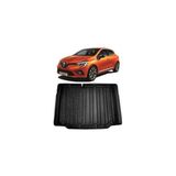 Bod Renault Clio 5 Uyumlu Su Geçirmez Dayanıklı Premium Tasarım Araca Özel Bagaj Havuzu - Siyah