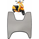 Bod Scooter Tvs Jüpiter 125cc Motor İçin Gri 3D Havuzlu Paspas, Koku Yapmaz ve Esnek Yapıda