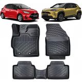 Bod Toyota Yaris/yaris Cross 3D Havuzlu Paspas 2021-SONRASI - Siyah