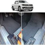 Bod Volkswagen Amarok 3D Havuzlu Paspas 2010 Sonrası - Siyah