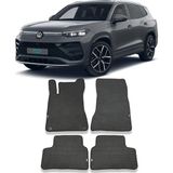 Bod Volkswagen Tayron 3D Havuzlu Paspas Yeni Nesil 2025-SONRASI - Siyah