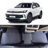 Bod Volkswagen Tiguan 3D Havuzlu Paspas 2024-Sonrası Siyah