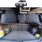 Bod Volkswagen Tiguan 3D Havuzlu Paspas ve Bagaj Havuzu Seti 2024-SONRASI 10 Parça - Siyah