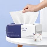 BODFPPC Tek Kullanımlık Yüz Havlusu, 100 Adet Yüz Temiz Havlu, Yıkama için Yumuşak Pamuklu Kuru Mendil Yüz Bezleri Yıkama ve Kurutma için Havlular, Temizleme, Cilt Bakımı ve Makyaj Temizleyici için Yüz Dokusu