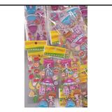 Bodrum Asel 10 Sayfa Kabarık Kıyafet Giydirme Sticker Seti - Eğitici Prenses ve Bebek Tasarımları, Çocuklar Için El Işi ve Dekorasyon Çıkartmaları - YOK