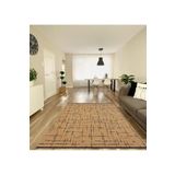 Bodrum Bdr 124 Hardal Özel Latex Kaymaz Tabanlı Kilim, Hardal, 80 x 350