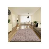 Bodrum Bdrr 119 Bej Özel Latex Kaymaz Tabanlı Kilim, Bej, 120 x 450